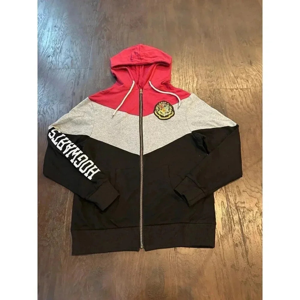 Wizarding World Harry‎ Potter Universal Hogwarts Hooded Jacket Size small b42